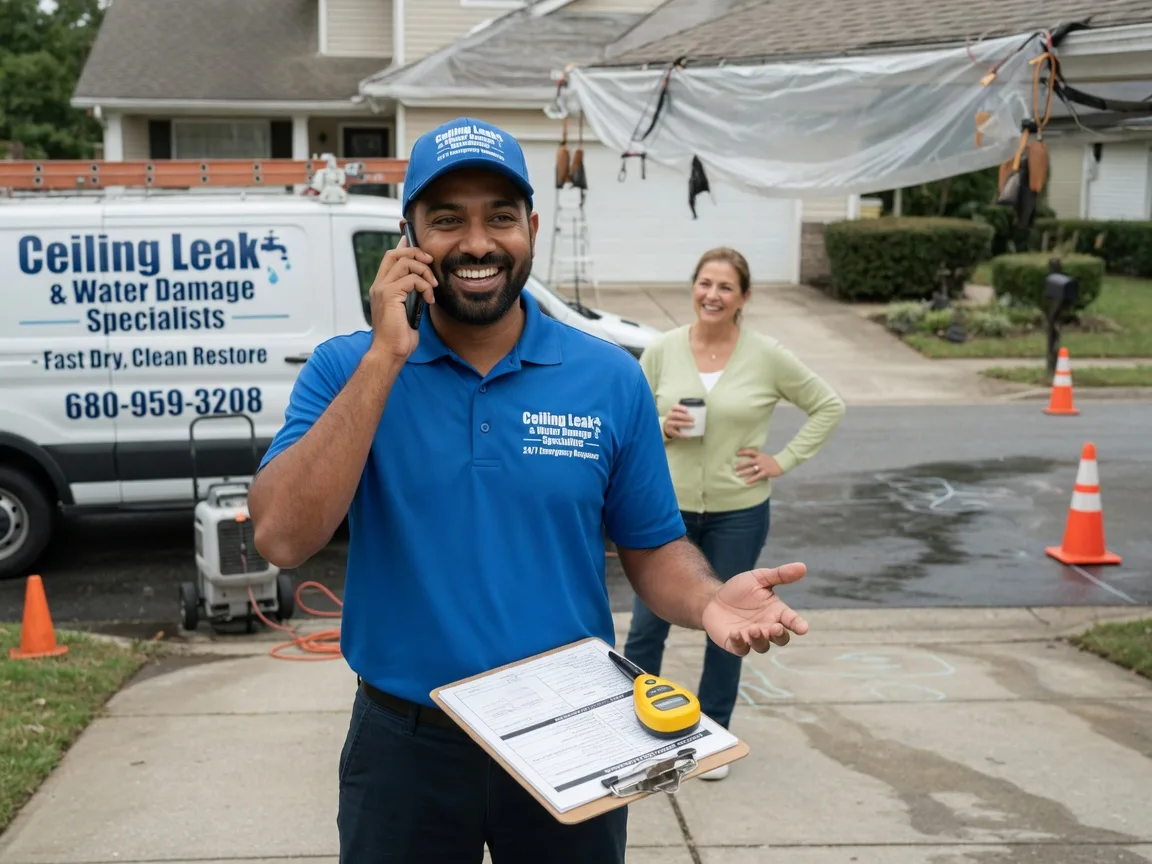 Ceiling Leak Cleanup Deadwood, OR FAQs